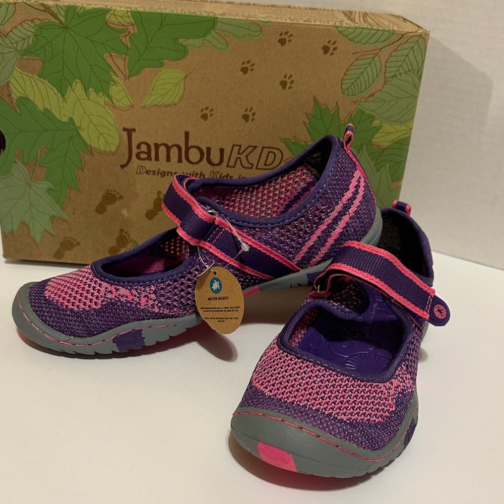 Jambu Kids' Water Shoes in Pink and Purple